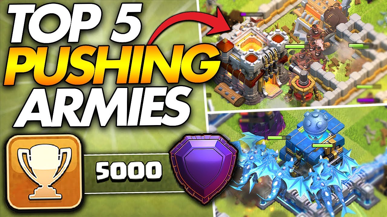 TOP 5 TH11 PUSHING ATTACK STRATEGIES FOR 2022 | Clash of Clans