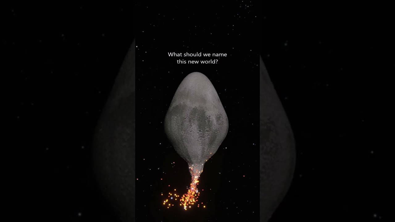 What If the Moon Were Placed Above Mercury? 😱 #spacesim