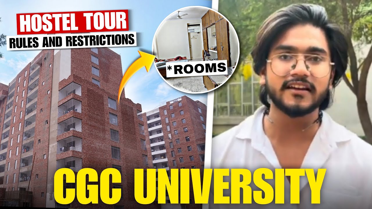 Cgc hostel life Rules and restrictions ||  Explain all things of cgc and hostel ❤️❤️