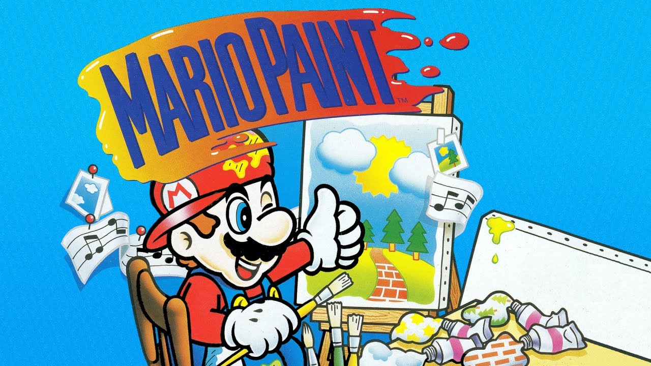 Mario Paint - Creative Exercise (No Main Lead)