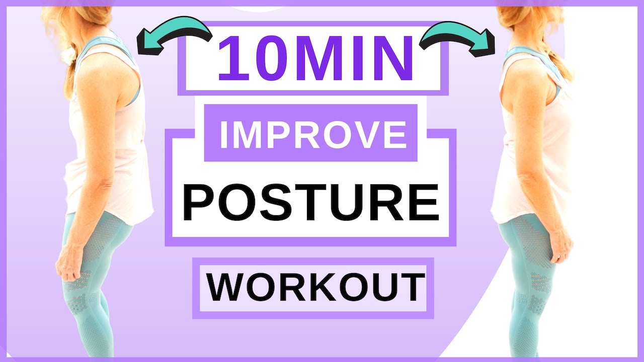 10 Minute Indoor Workout For Better Posture!