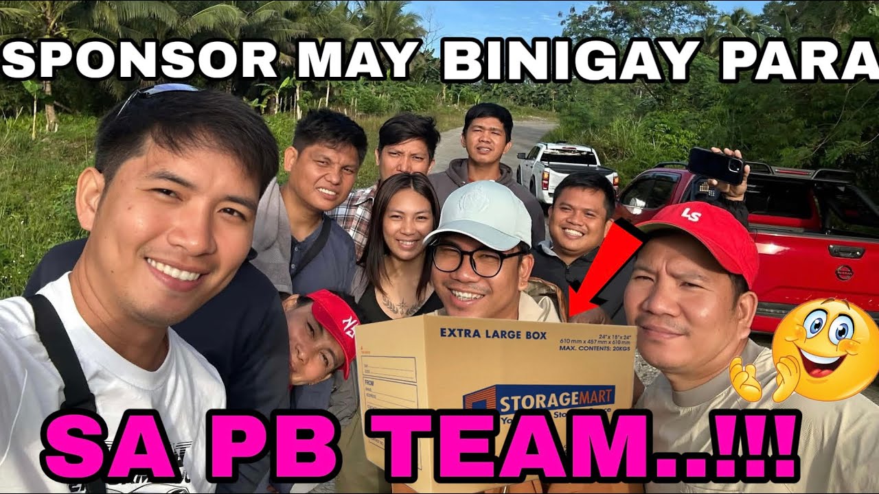 Sponsor may ibinigay para sa PB team 