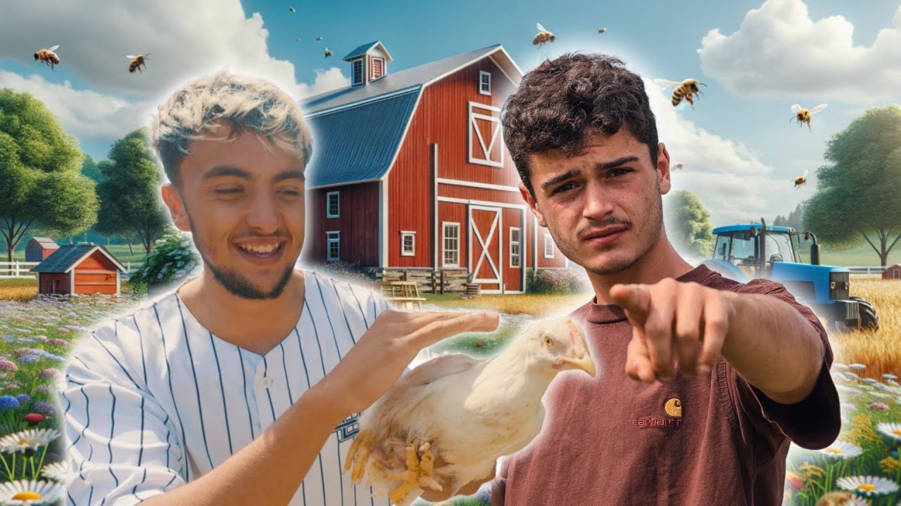 INOXTAG VISITE MA FERME (on fait un maxi barbecue paysan)