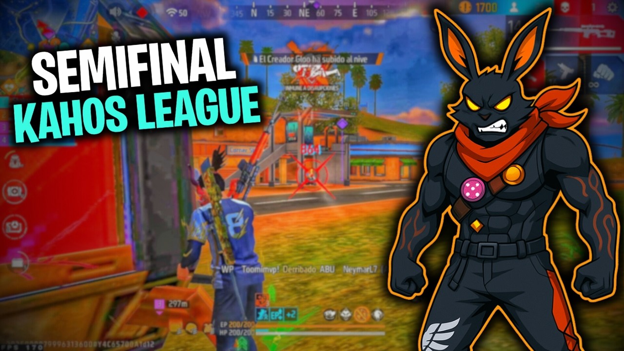 ASI JUGAMOS LA SEMIFINAL DE LA KAHOS LEAGUE CON LA TOOMI ARMY 🐐💜 | FREE FIRE 🔥