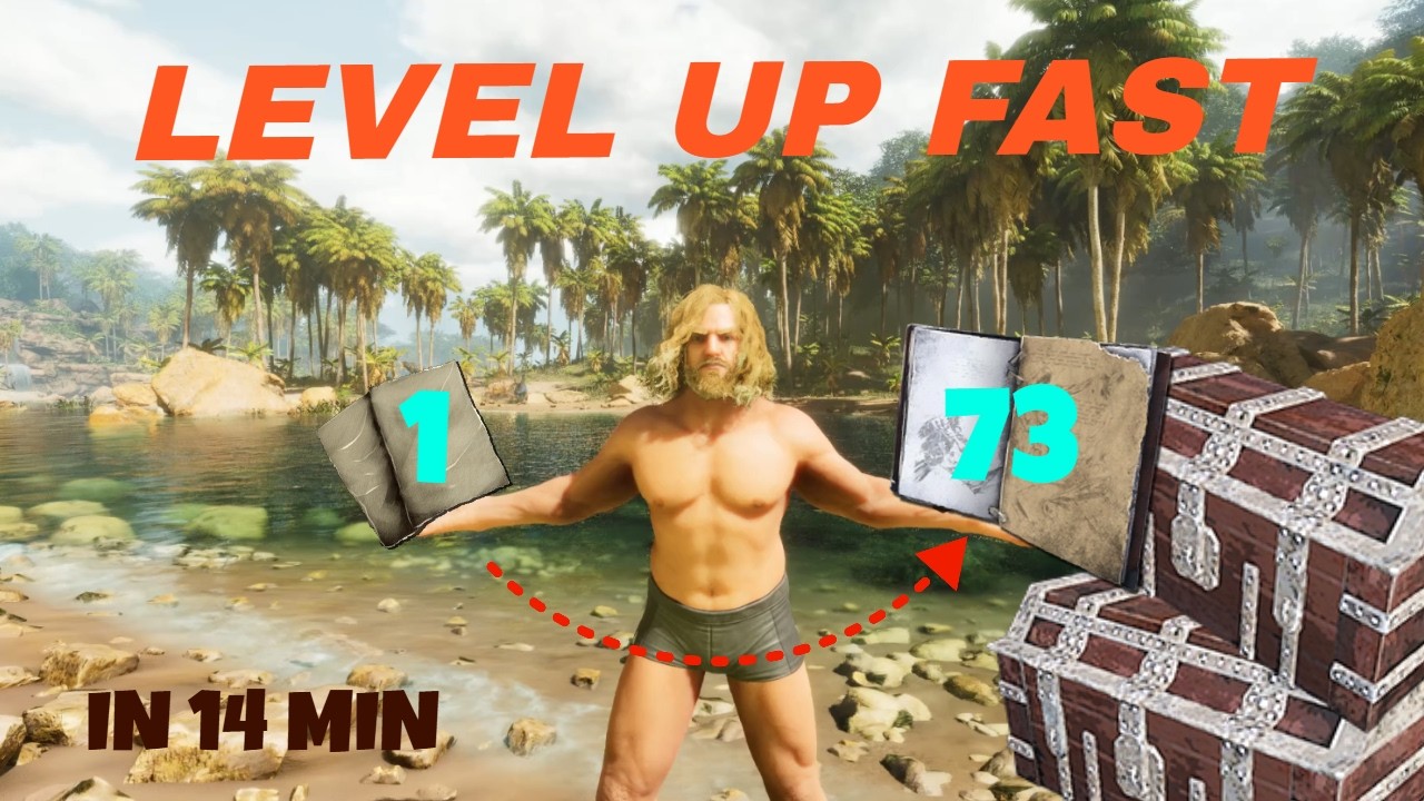 Level 1 to 73 in 14 Minutes?! ARK Ascended Note Run Guide