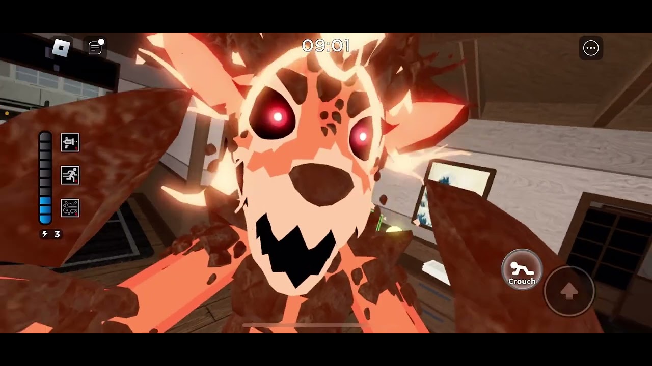 Piggy brached realites jumpscare to reverse