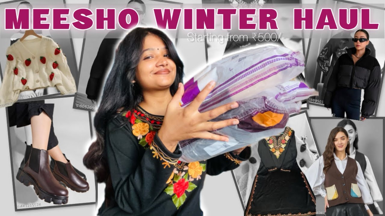 Meesho Winter haul 2025.❄️