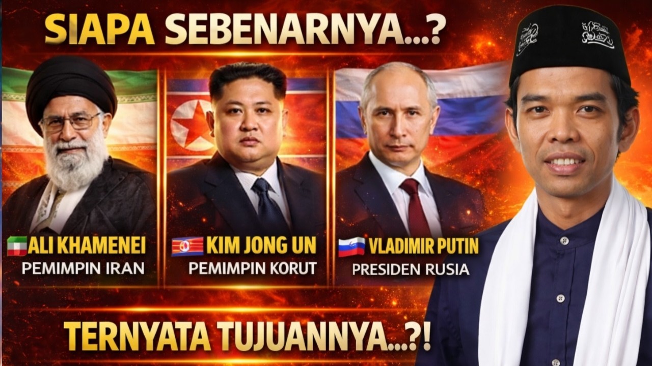 Pendapat Ustadz Abdul Somad Tentang Pemimpin Iran, Rusia, China & Korea Utara – Bikin Tercengang‼️
