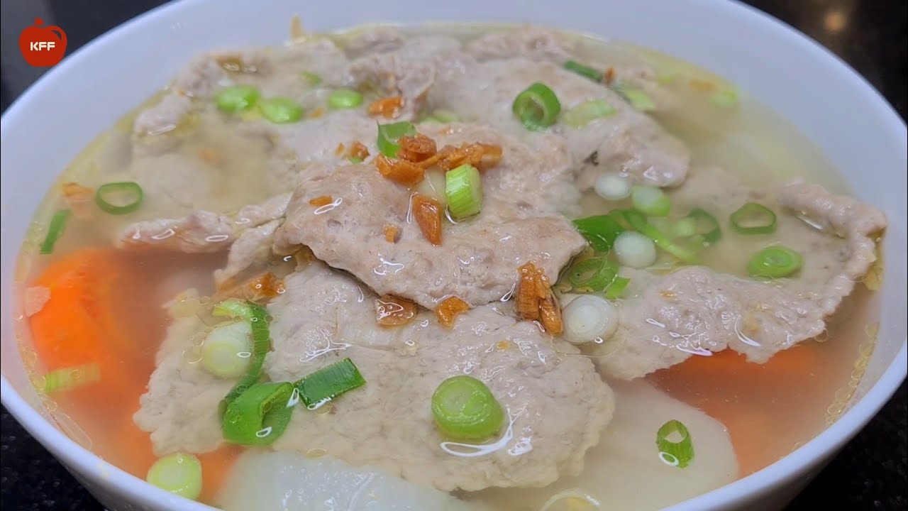 ស៊ុបប្រហិតឆ្ងាញ់ពិសារ || Delicious Asian ground pork soup