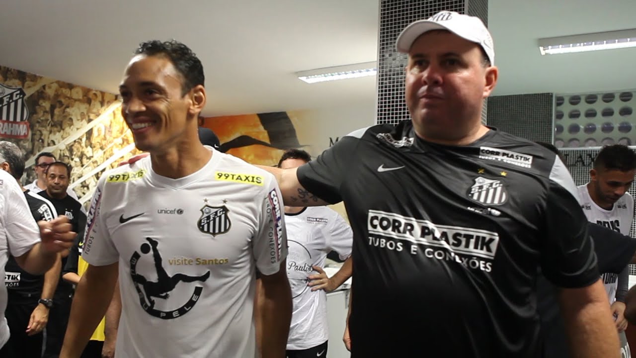Santos 2 x 1 Palmeiras | VESTIÁRIO PÓS-TÍTULO | Paulistão 2015 (03/05/15)