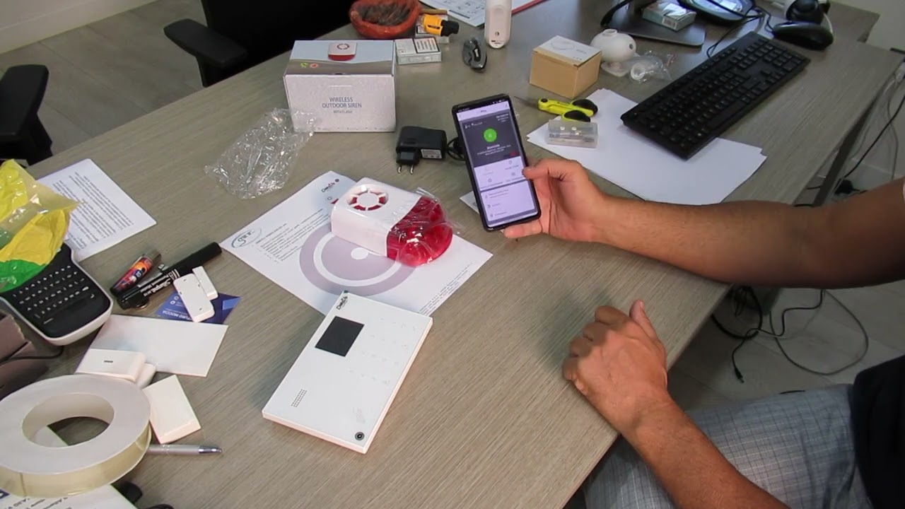 Sirena da esterno wireless Alimentata DV 101 per Allarmi Dadvu DV-1A3G e DV-2AT