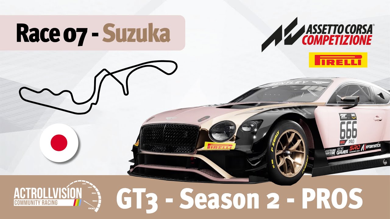 ACC ACR GT3 - Pros League S2 - Race 7 - Suzuka Circuit 11/12/2020