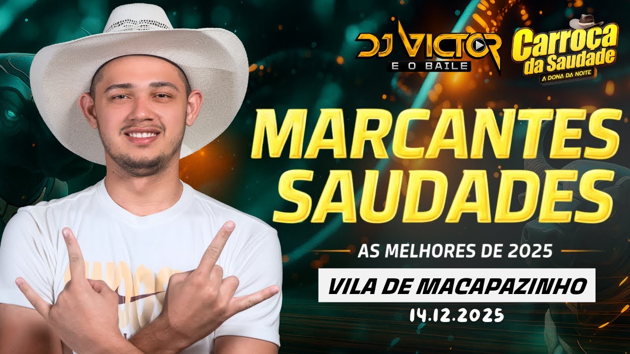 DJ VICTOR NO CÍRIO DE MACAPAZINHO - A CARROÇA DA SAUDADE 14-12-2025