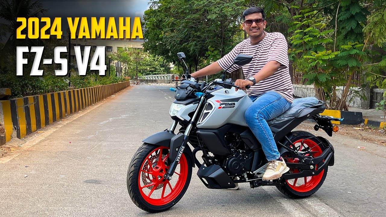 2024 Yamaha FZ-S V4 DLX Review 😍 | New Changes, Features & Colour