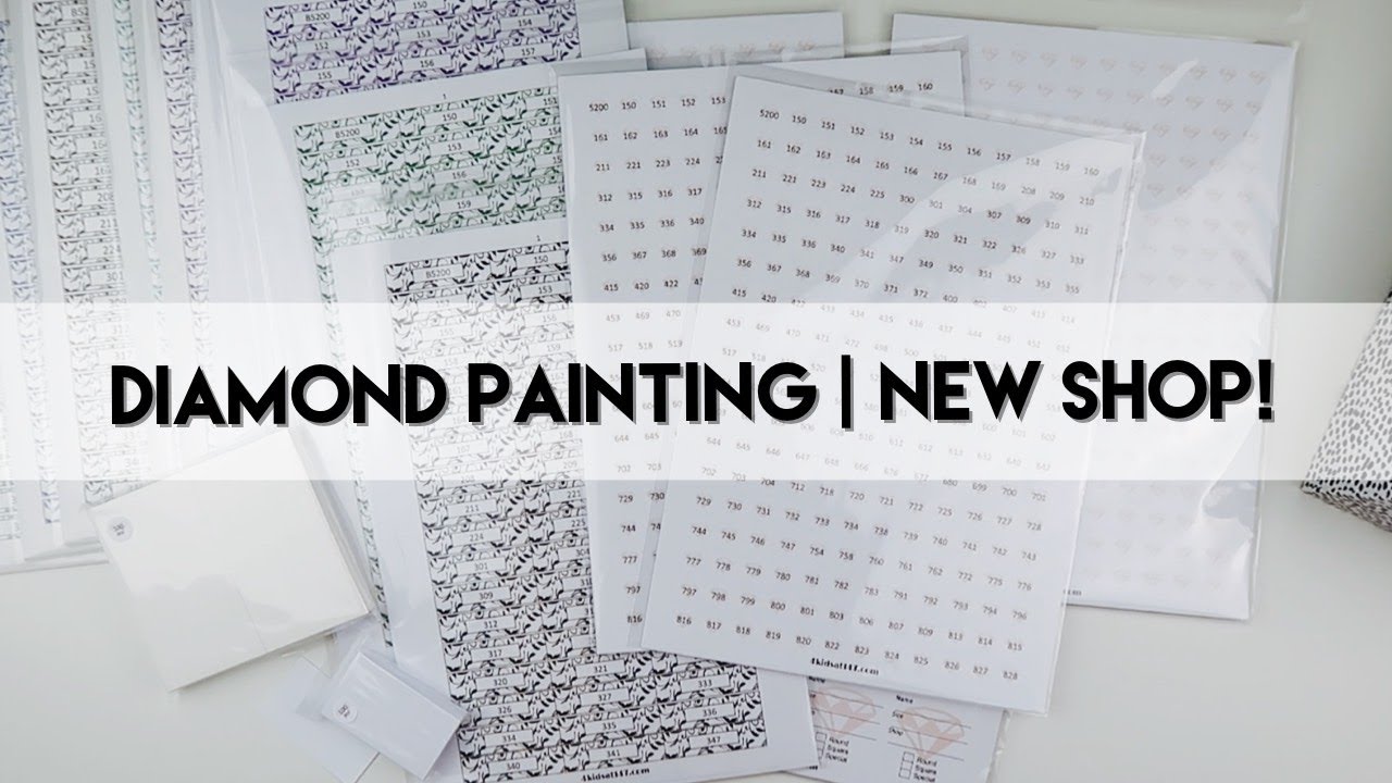 Diamond Painting - Organisation Overload | NEW Shop!!