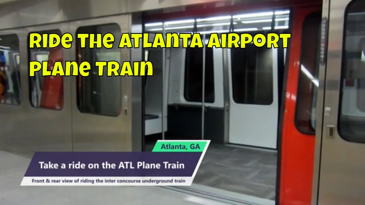 Riding The Plane Train At Atlanta Airport