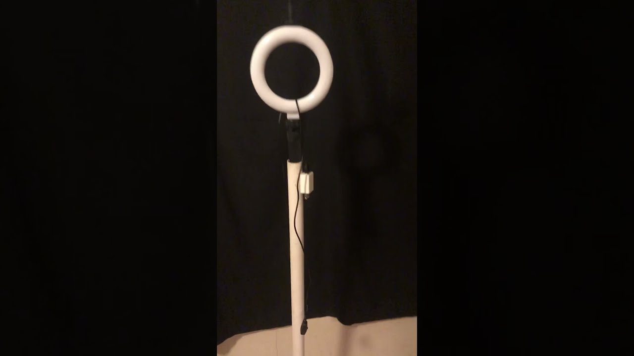 DIY ring light stand