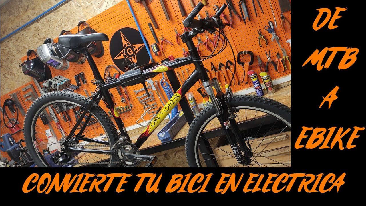 CONVERT YOUR BIKE INTO AN ELECTRIC 🚲⚡️ BAFANG 250W KIT, CHAP. 1 BICYCLE PREPARATION