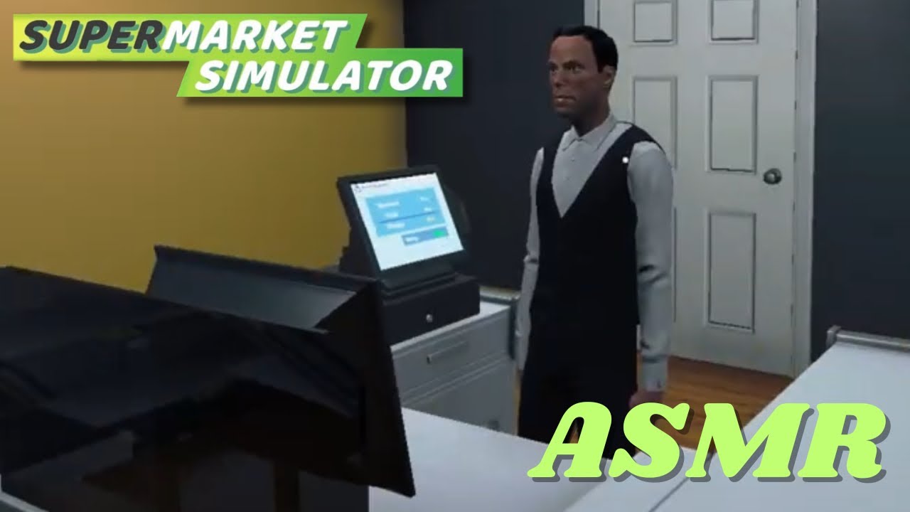 Supermarket Simulator ASMR [Relaxing Male Soft Spoken]
