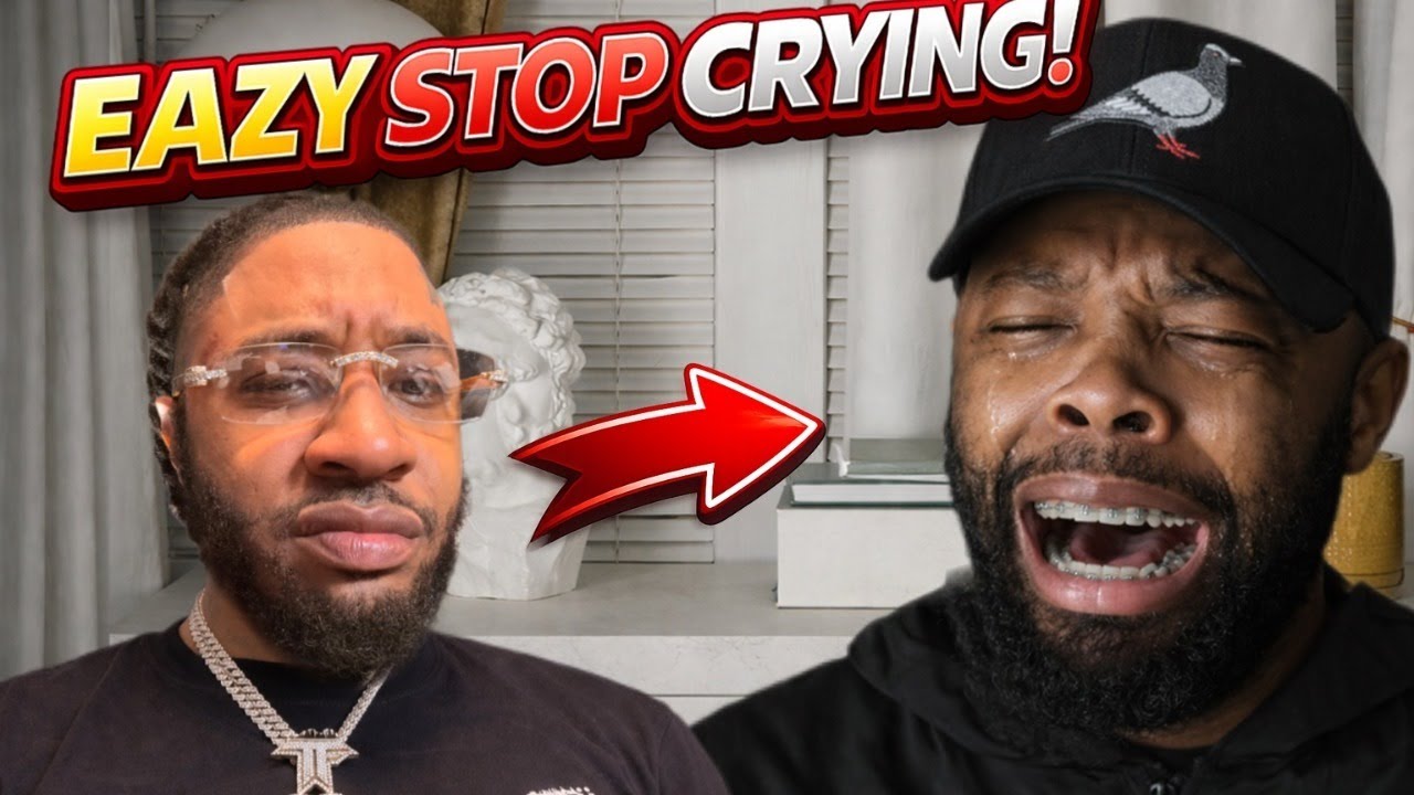 WHY HE SUCH A CRY BABY????