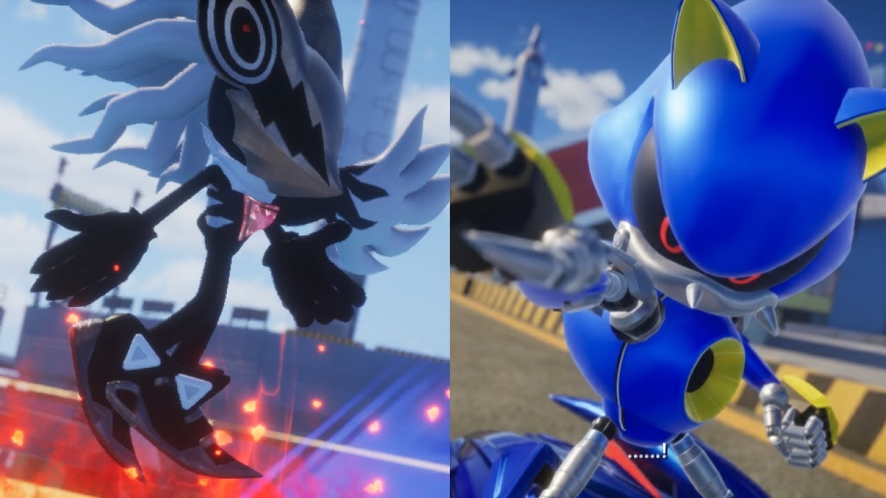 Sonic Crossworlds: Infinite VS Metal Sonic - Super Sonic Speed