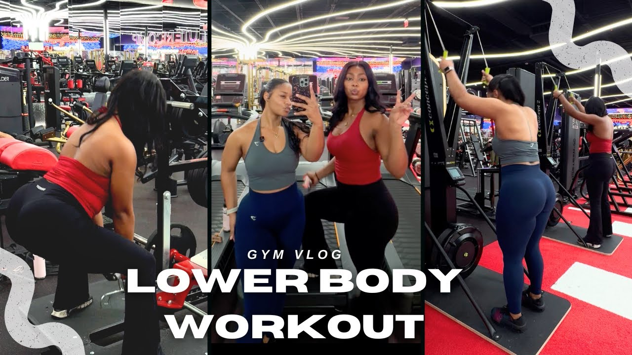 Last Workout of the Year: Lower Body Workout for Glute Growth… HYROX 2026?????? | Nai Monet