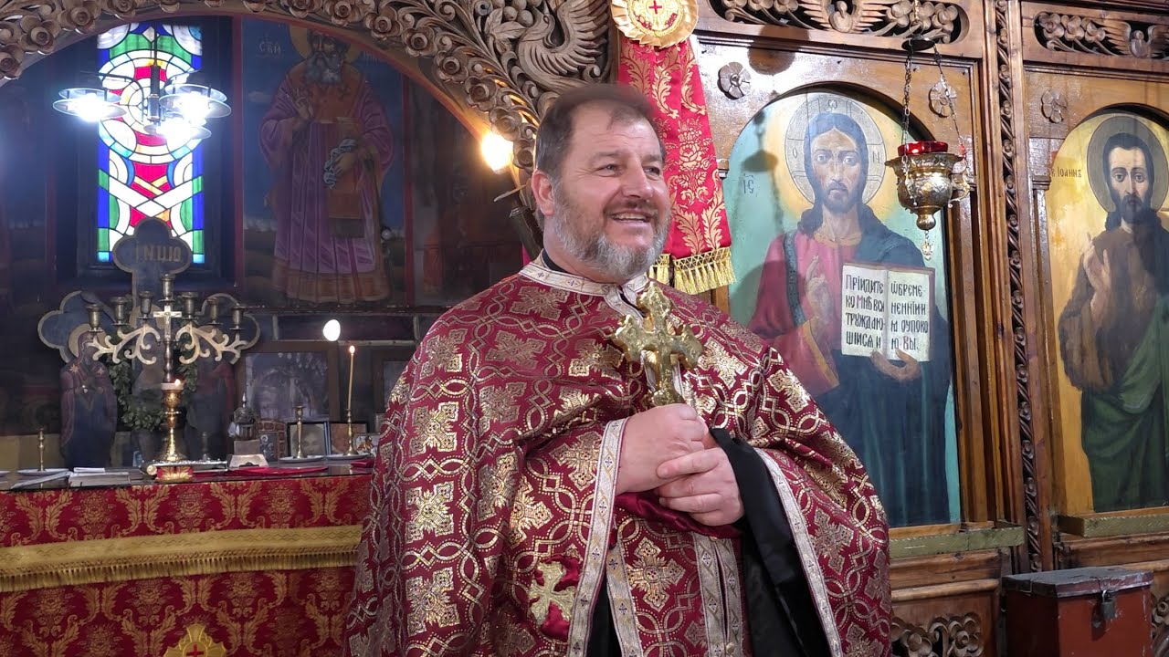 Слово на отец Борис за празника на Свети Иван Рилски Чудотворец. Храм "Свети Георги", гр. Петрич.