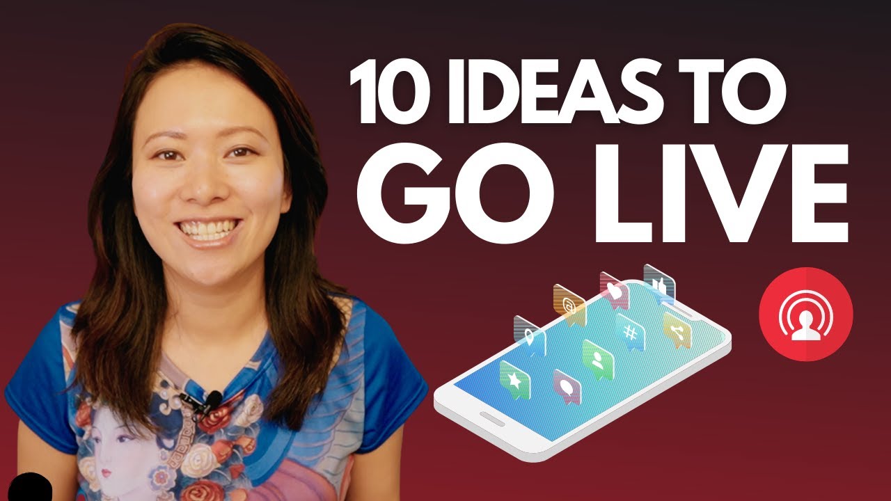 10 IDEAS TO GO LIVE ON SOCIAL MEDIA #feisworld #livestream #restream