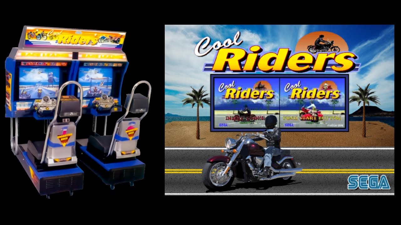 Sega's COOL RIDERS! Arcade Coin Op Completed!