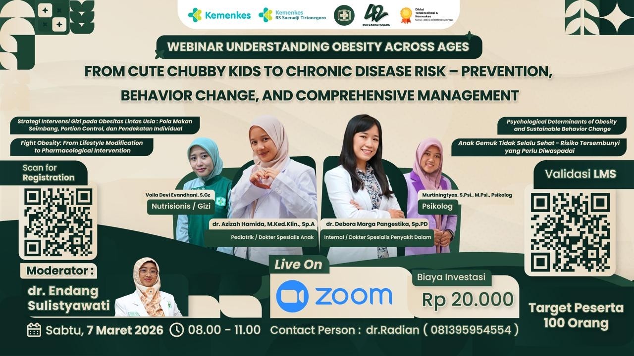 Webinar  Understanding Obesity Across Ages RSU Cakra Husada klaten
