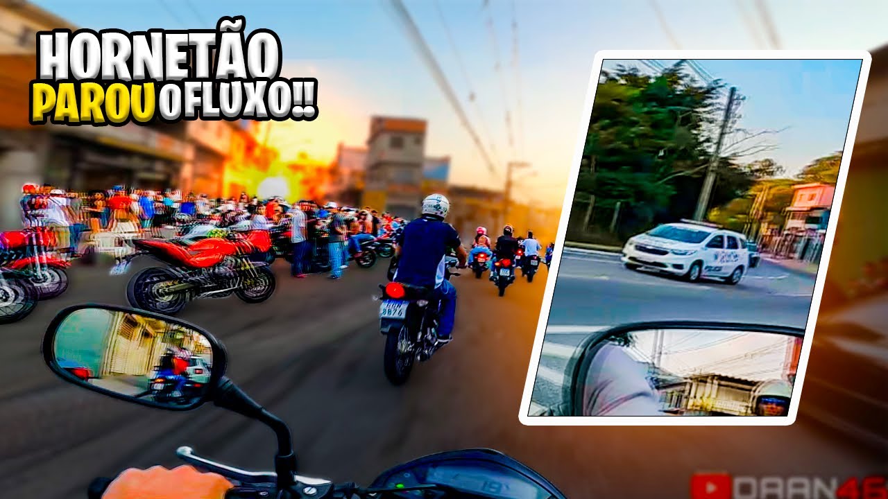 PIÃO NO MORRO DE HORNETÃO PAROU O FLUXO