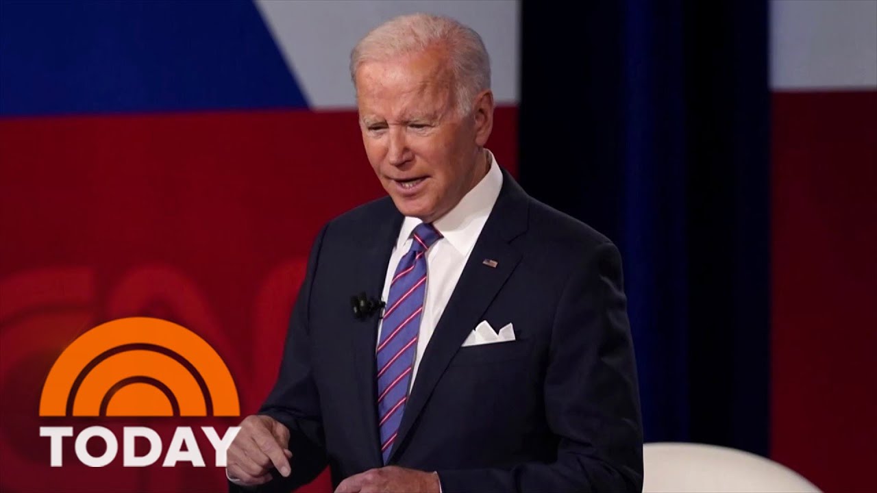 Biden Fields Voter Questions About His Agenda At Town Hall