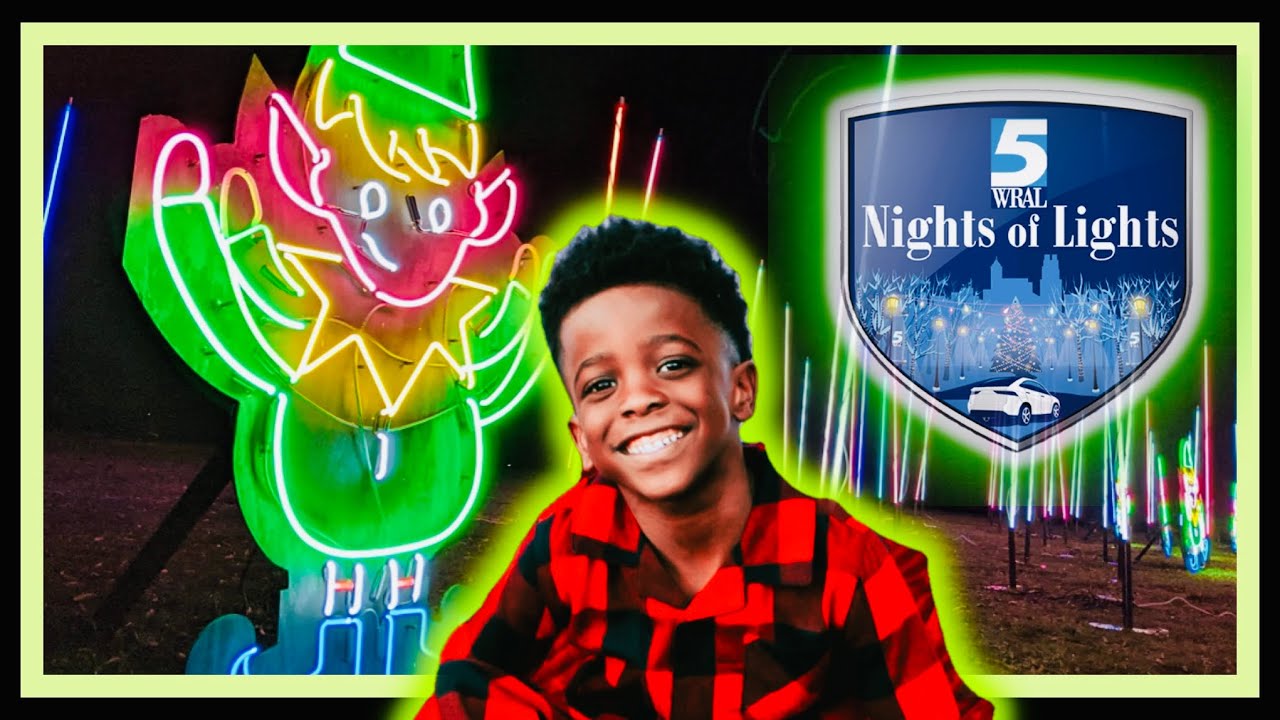 WRAL Nights Of Lights At Dix Park 2021
