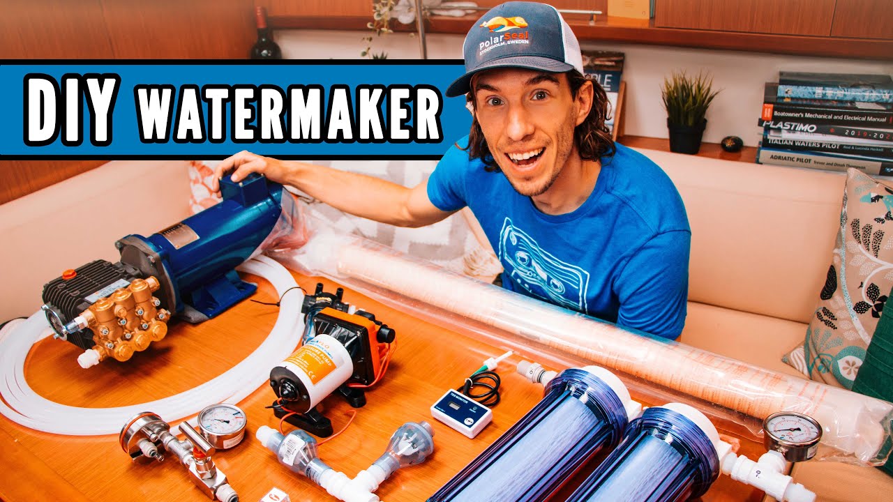 How to make water on a sailboat (and how to build your own watermaker) // Ryan’s tech corner #3