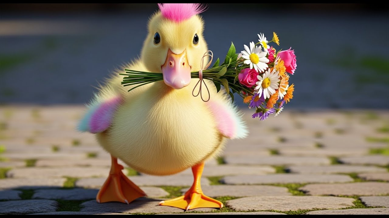 Mimi the duckling went to buy flowers for Grandma: A heartwarming adventure!