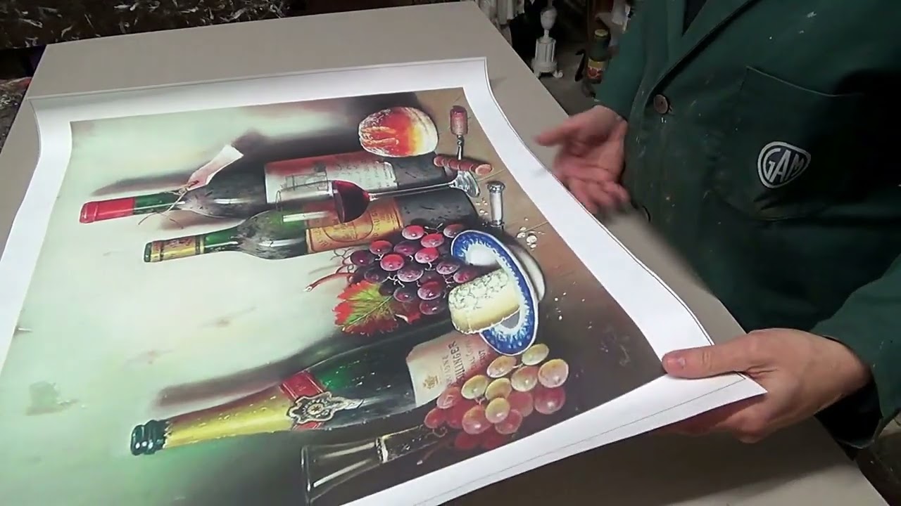 Creare un telaio per canvas , come tenderla + un piccolo trucco