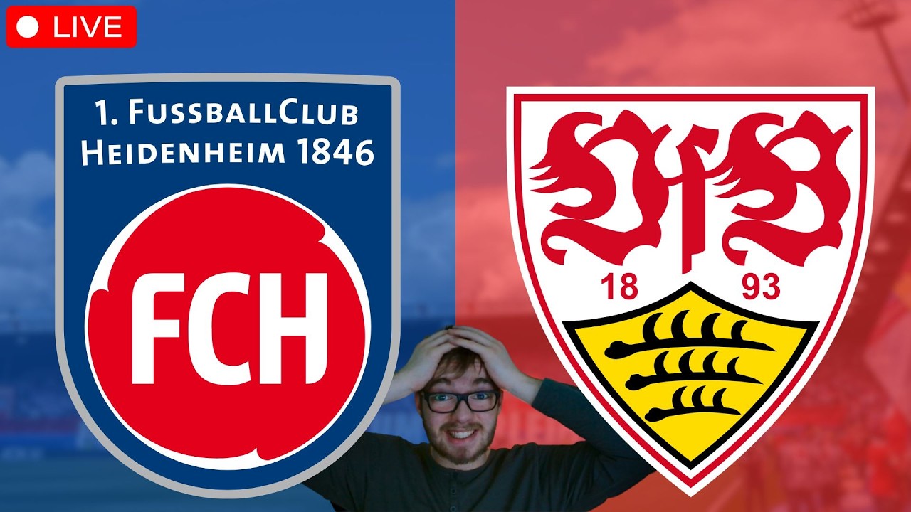 1. FC Heidenheim - VfB Stuttgart / Bundesliga Watchalong LIVE
