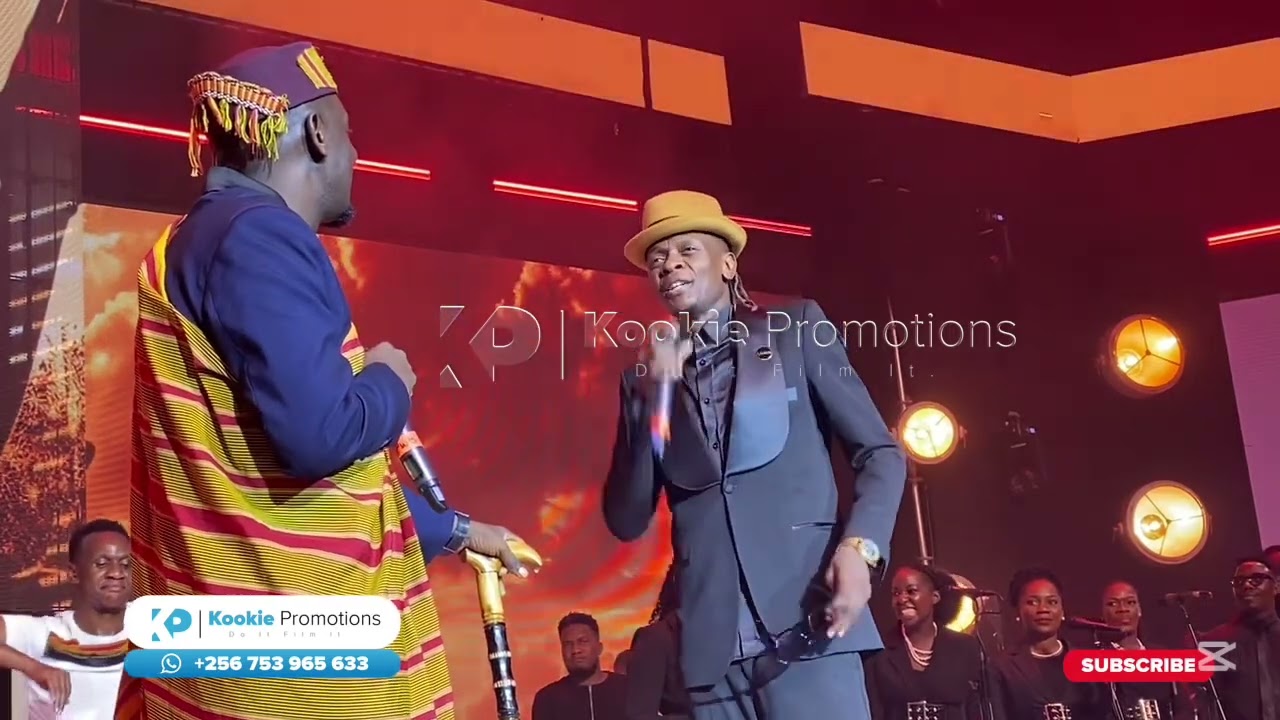 Day2 Again Jose Chameleon Surprises Pr Wilson Bugembe With An Electronic Performance At Serena Hotel