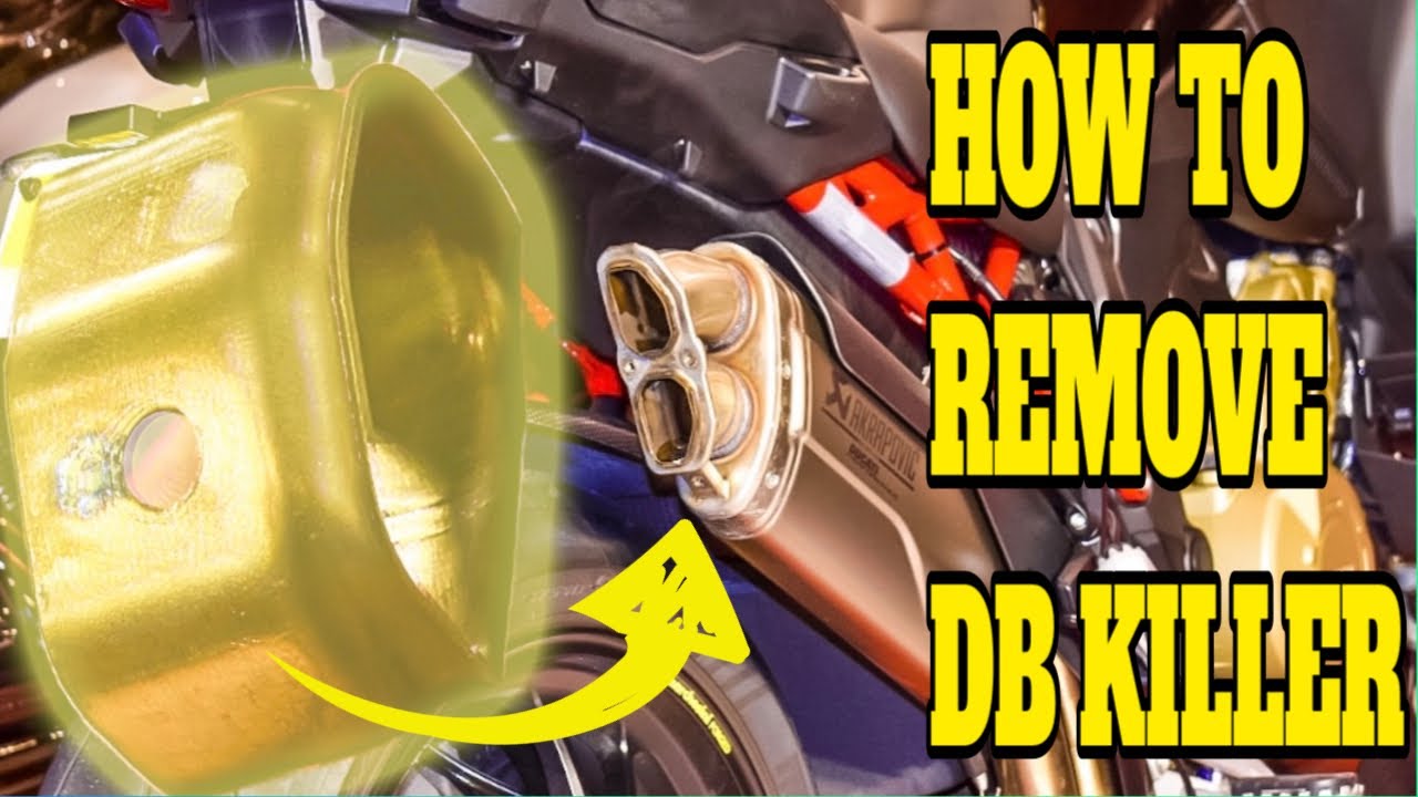 HOW TO REMOVE DB KILLER/BAFFLES ON DUCATI PIKES PEAK FULL AKRAPOVIC  EXHAUST SYSTEM #ducati