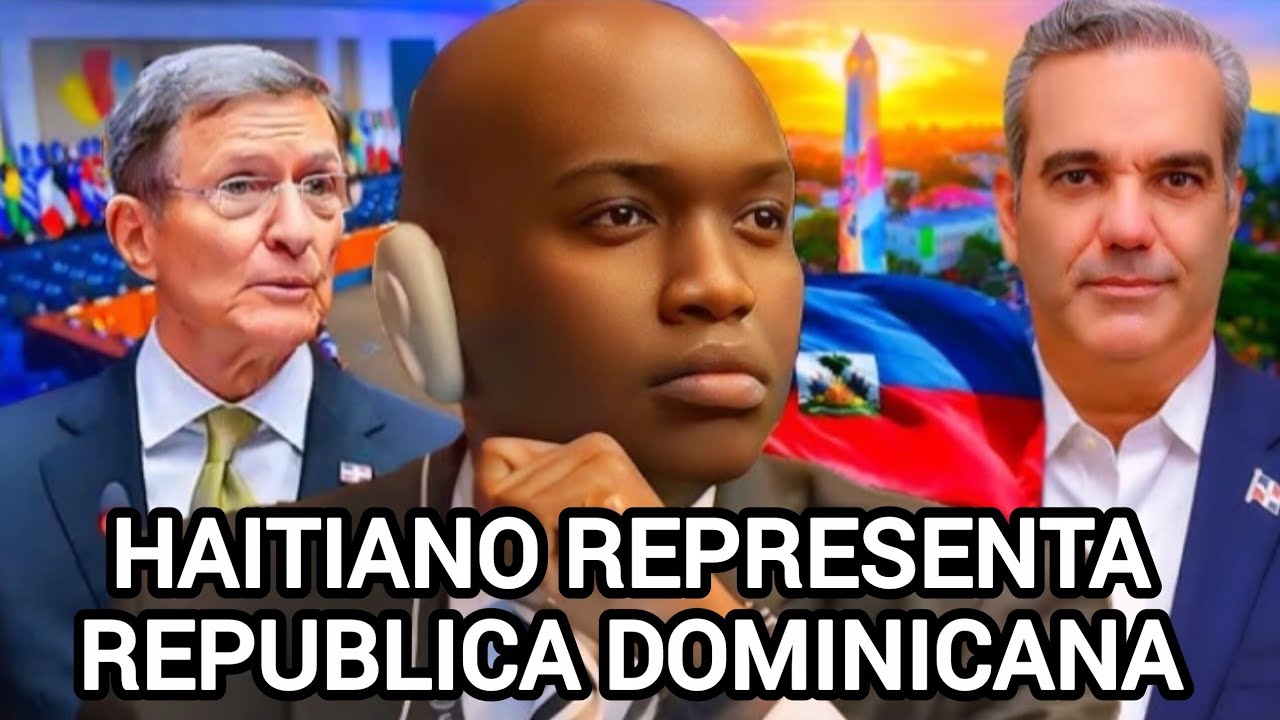 HAITIANO QUE REPRESENTA A RD EN LA ONU SERA LA PAREJA DEL CANCILLER DOMINICANO 🤔