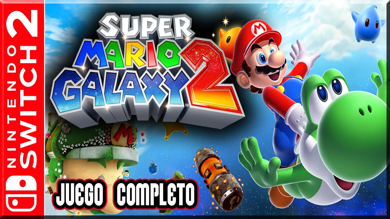 Super Mario Galaxy 2 - Juego Completo | Español (Switch 2)