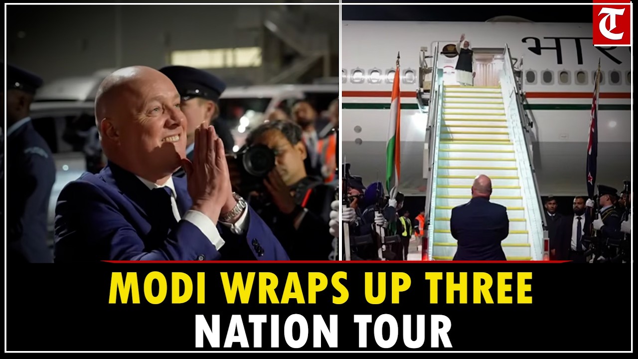 PM Modi Departs for New Delhi After Concluding Indonesia, Australia, New Zealand Tour