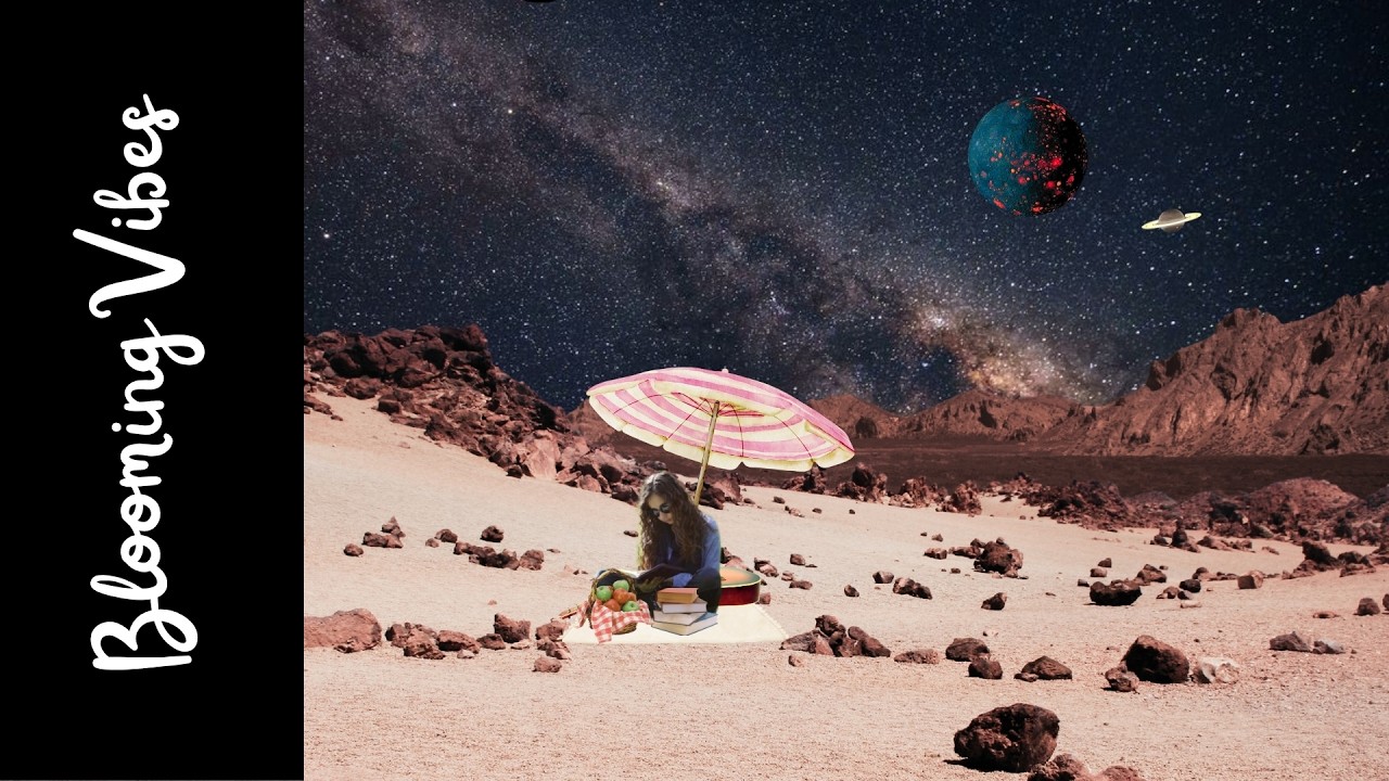 Dystopian Bloom - Slow Guitar Music to Study, Work, or Dream