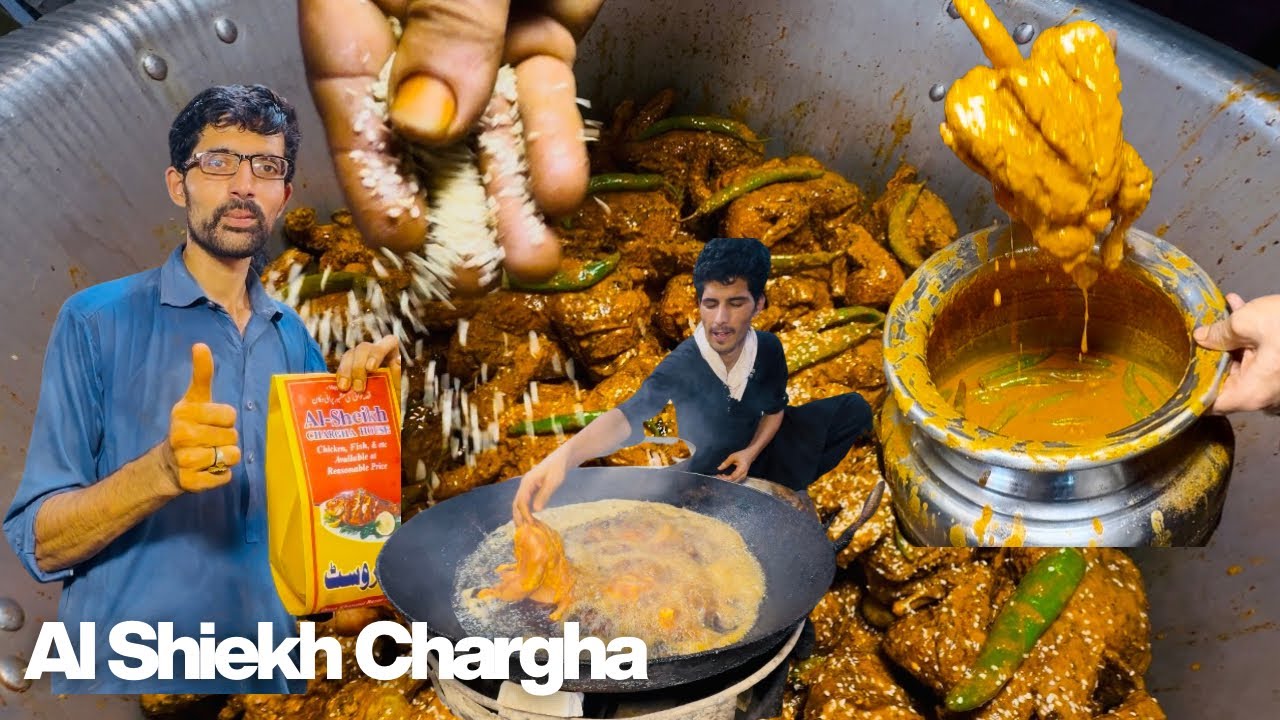 AL SHIEKH CHARGHA HOUSE | Ultimate 12 Masalo Walaa Chargha | Qissa Khwani Bazar | Kpkstreets 