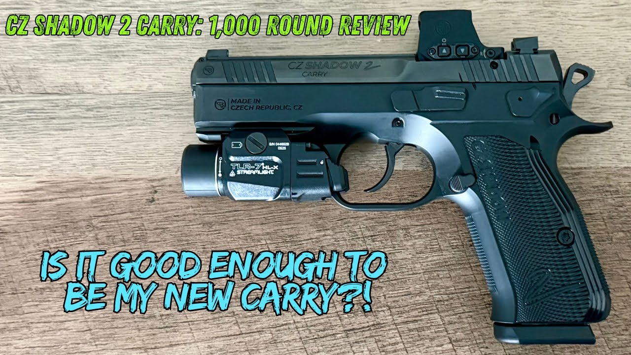In Depth review of my CZ Shadow 2 Carry after 1,000 rounds