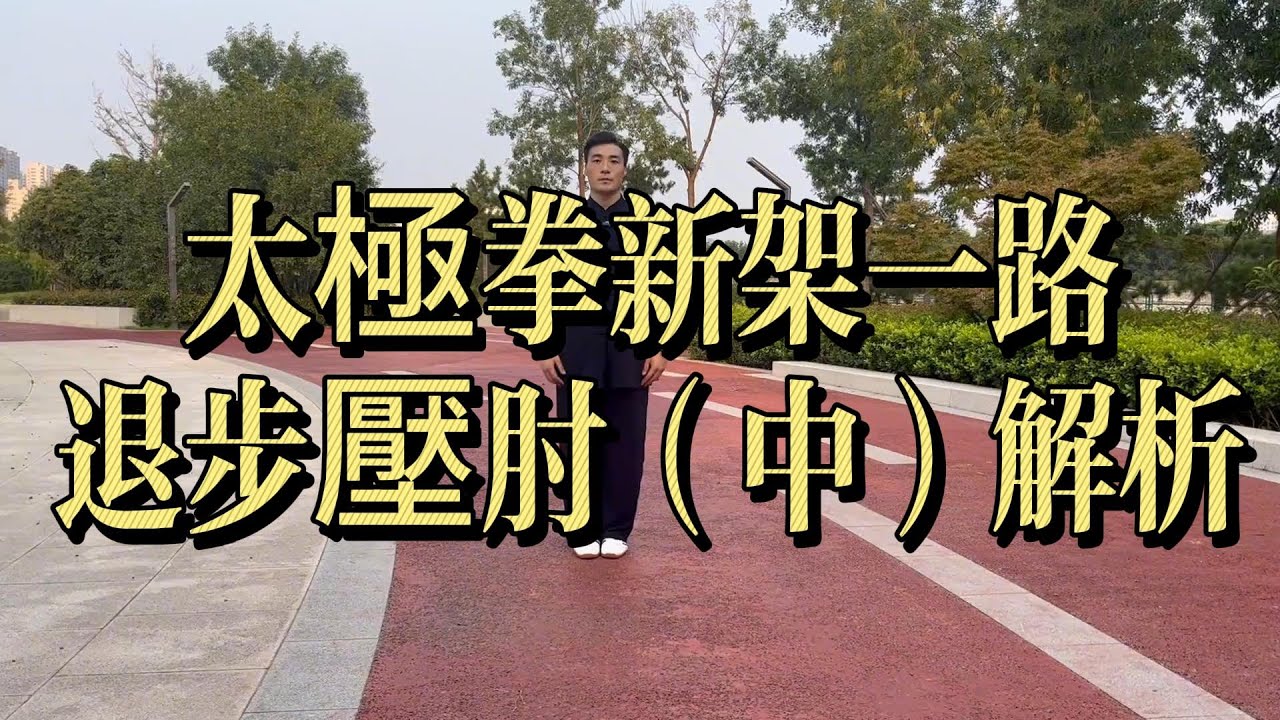 太極拳新架一路｜退步壓肘（中）解析 Chen Style Xinjia Yilu Retreat & Press Elbow#太極拳 #陳氏太極拳 #太極拳新架一路 #退步壓肘#TaiChi