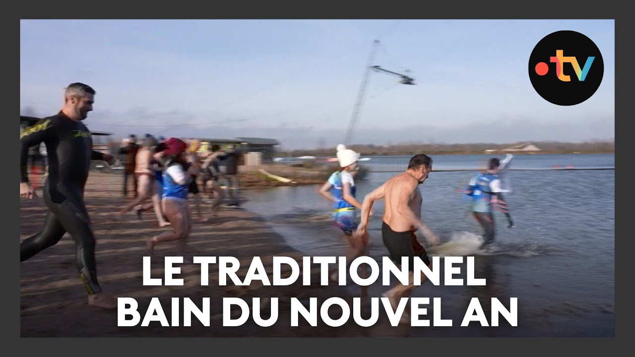 La tradition du bain du Nouvel An à Thaon-les-Vosges