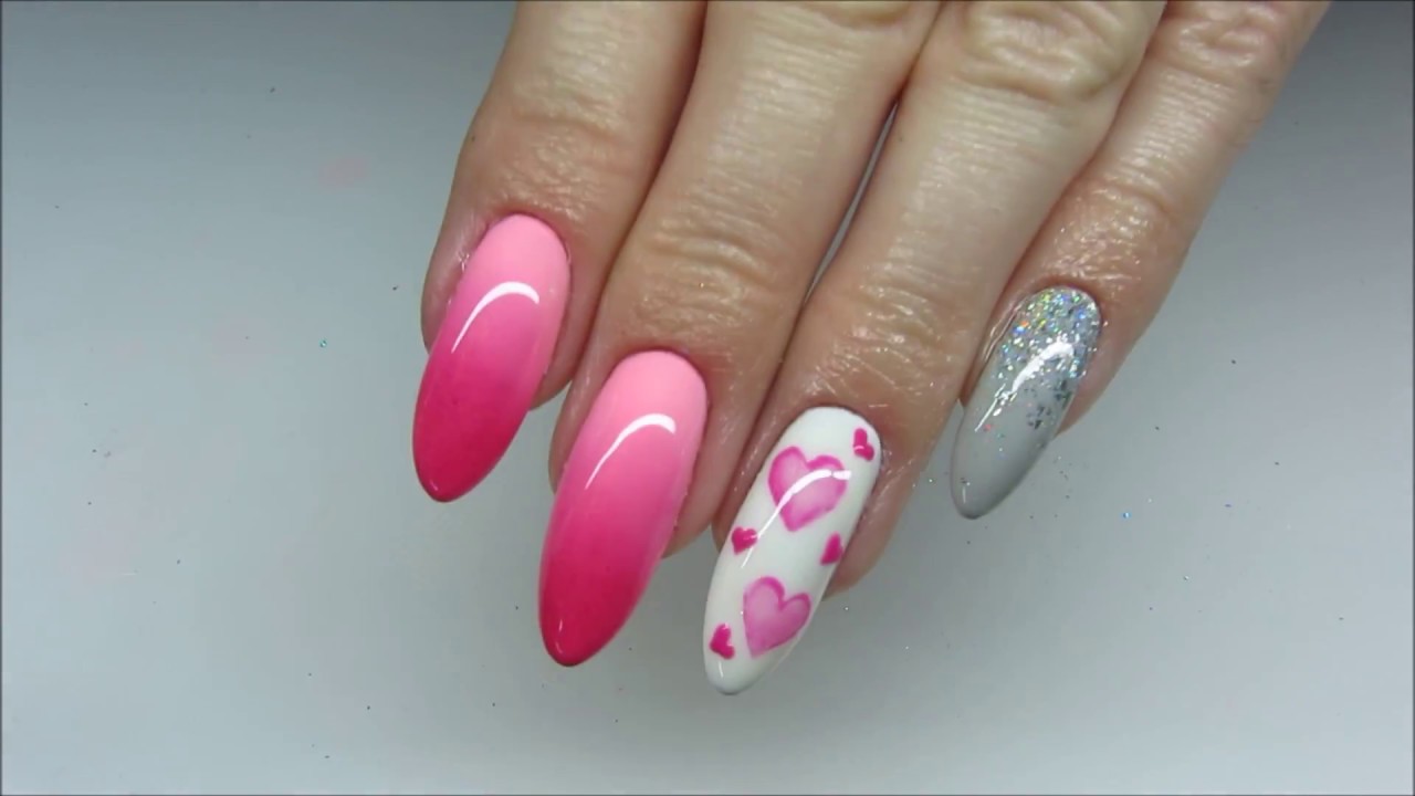 Neonowy Gradient //Serduszka //Holo Flakes //Victoria Vynn