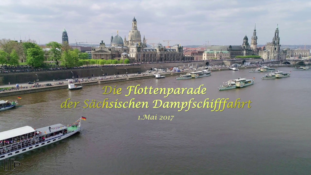 Dampferparade in Dresden 2017