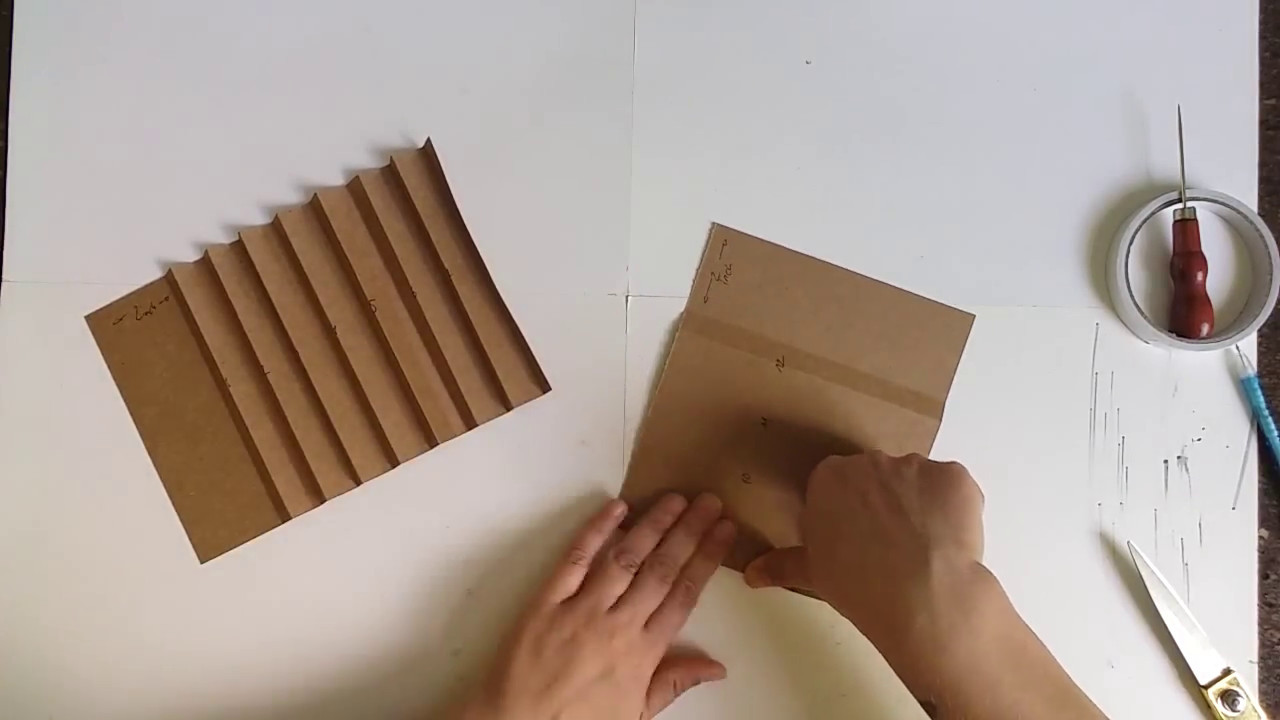 Hidden Hinge Bindung für bis zu 12 Seiten Mini Album (Tutorial - deutsch)
